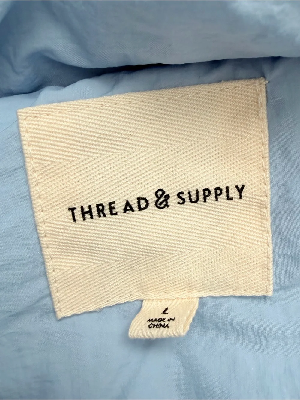 Thread & Supply add light